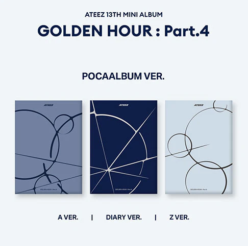 ATEEZ - GOLDEN HOUR : PART.4 [POCAALBUM VER.]