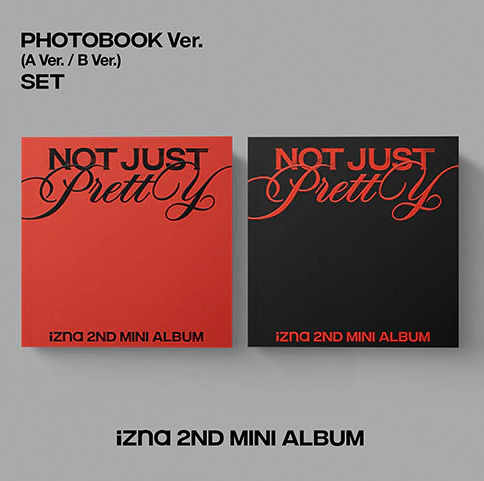IZNA - NOT JUST PRETTY [PHOTOBOOK VER. - RANDOM COVER] + K IDOL PHOTOCARD