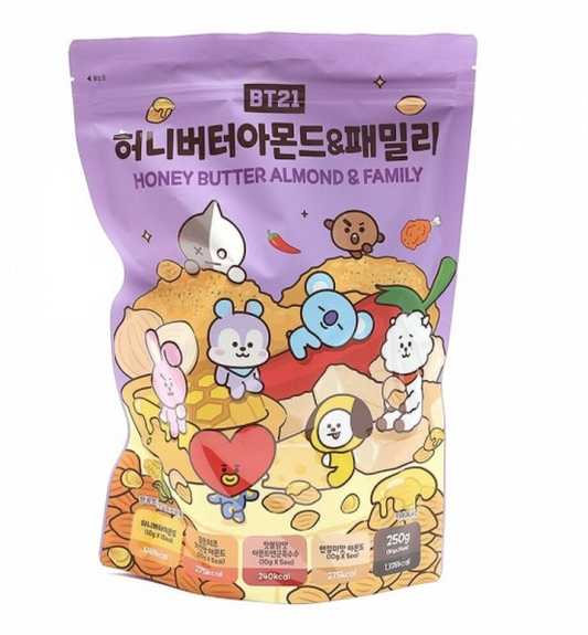 LINE BT21 MIXED ALMOND 250g
