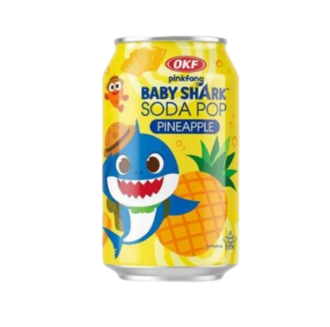 OKF Babyshark Pineapple Sparkling Drink 350 ml