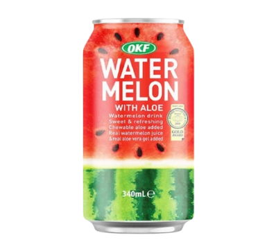 OKF Watermelon With Aloe Drink 340 ml