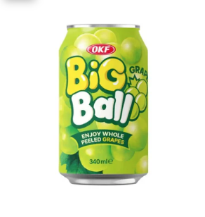 OKF Big Ball Grape Drink 340 ml