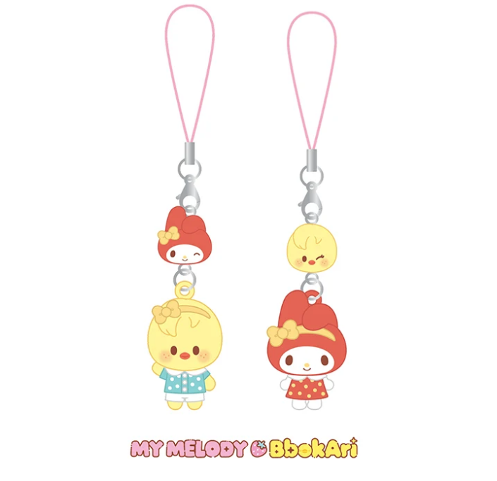 STRAY KIDS - SKZOO X SANRIO CHARACTERS MD [MINI FIGURE COUPLE KEYRING VER.]
