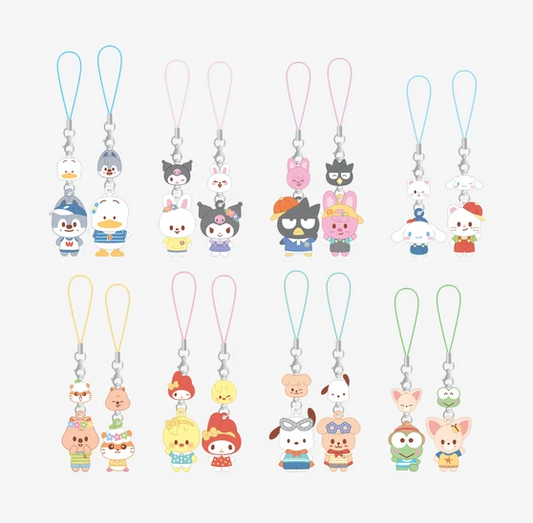 STRAY KIDS - SKZOO X SANRIO CHARACTERS MD [MINI FIGURE COUPLE KEYRING VER.]