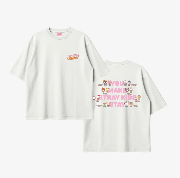 STRAY KIDS - SKZOO X SANRIO CHARACTERS MD [T-SHIRT VER.]