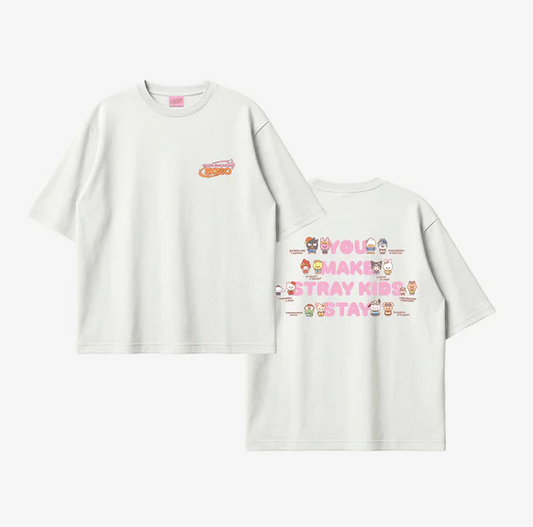 STRAY KIDS - SKZOO X SANRIO CHARACTERS MD [T-SHIRT VER.]