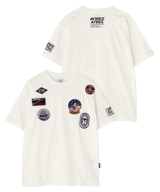 AVIREX x ATEEZ / WAPPEN T-SHIRT "ATINY" [JAPAN LIMITED]
