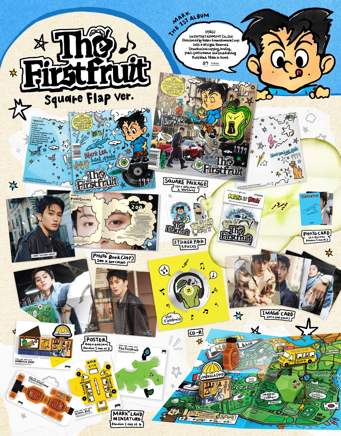 MARK - THE FIRSTFRUIT [SQUARE FLAP VER.]