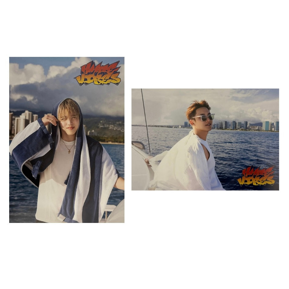 S.Coups X Mingyu (Seventeen) Music Korea POB Mini Plakāti [Hype Vibes]