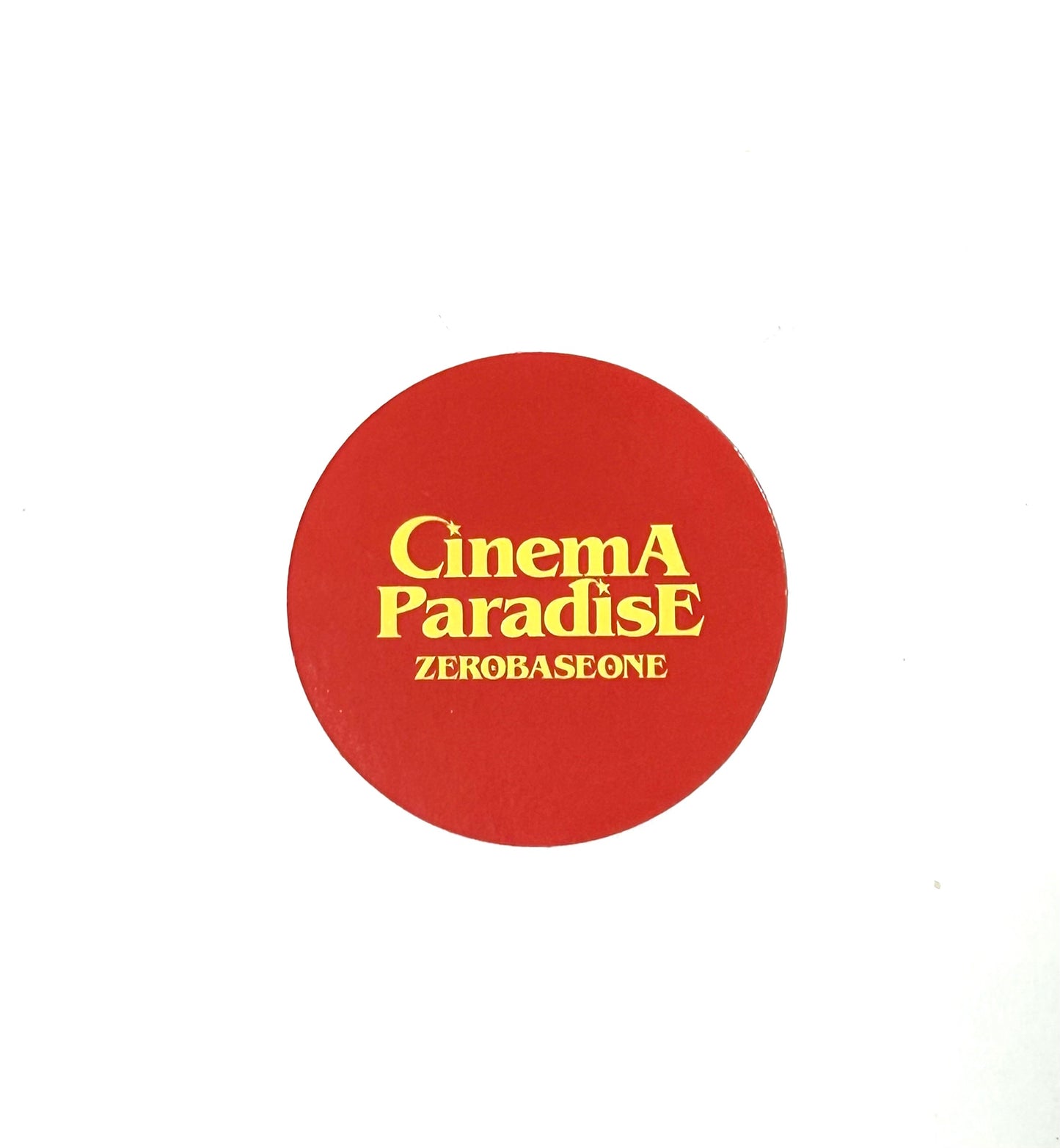Zerobaseone Zhang Hao circle photocard [Cinema Paradise (SF ver.)]