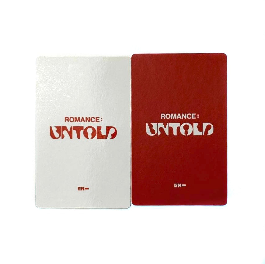 ENHYPEN photocards [Romance:Untold]