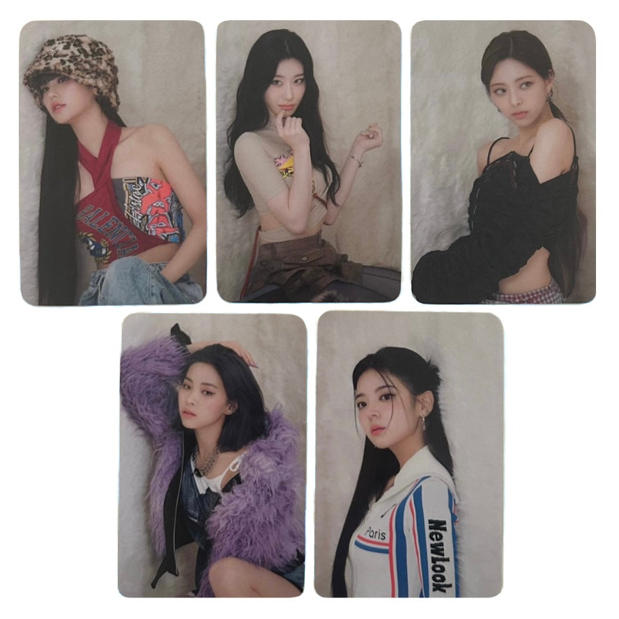ITZY Music Korea photocards [Cheshire]