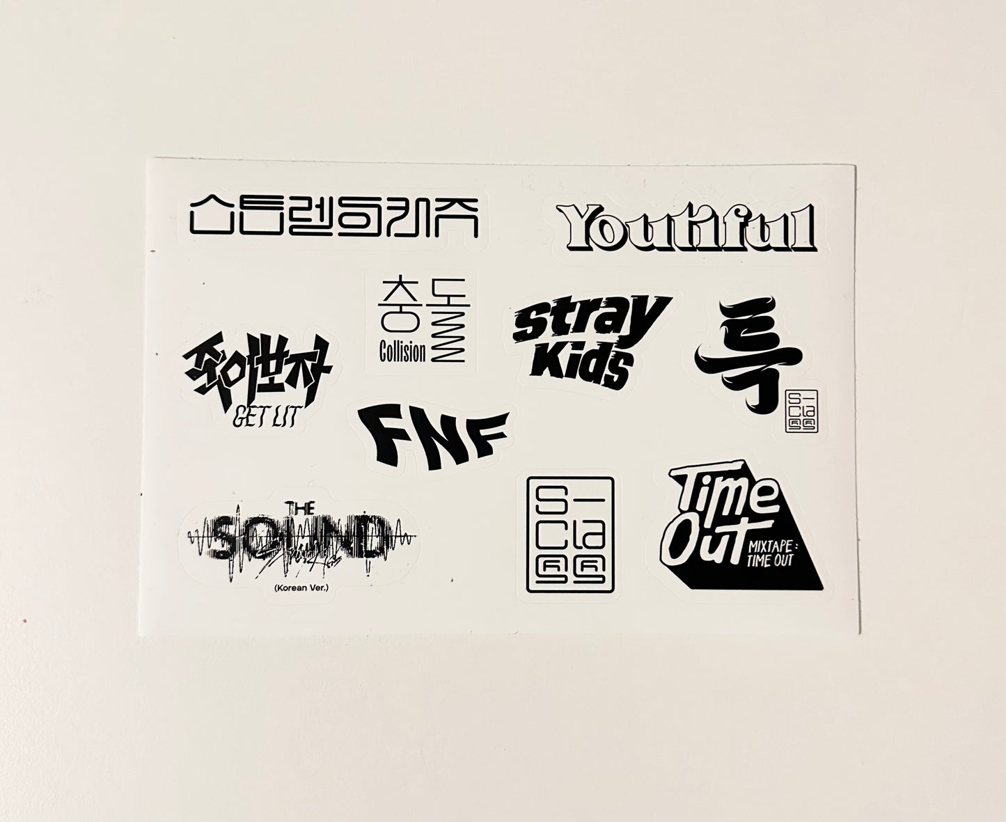 Stray Kids Official stickers [5-Star]