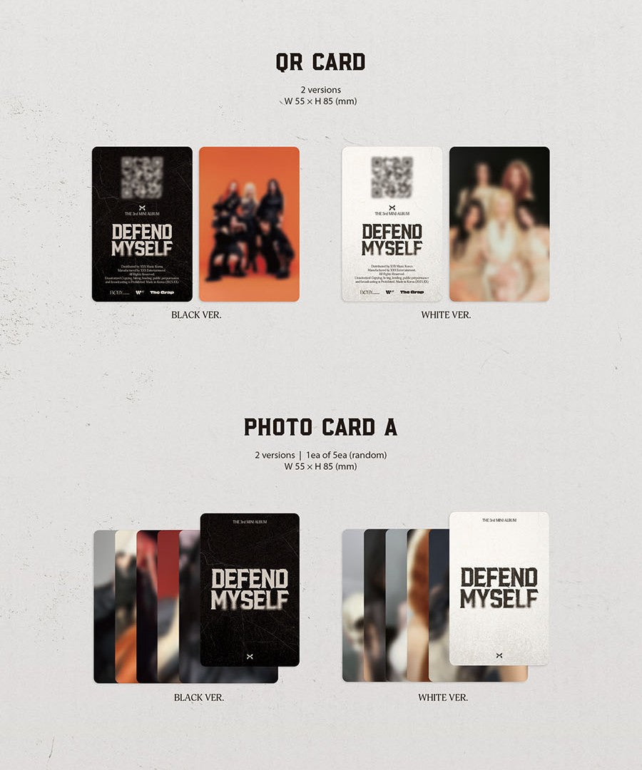 X:IN - DEFEND MYSELF [PHOTOBOOK PLATFORM VER. - RANDOM COVER]