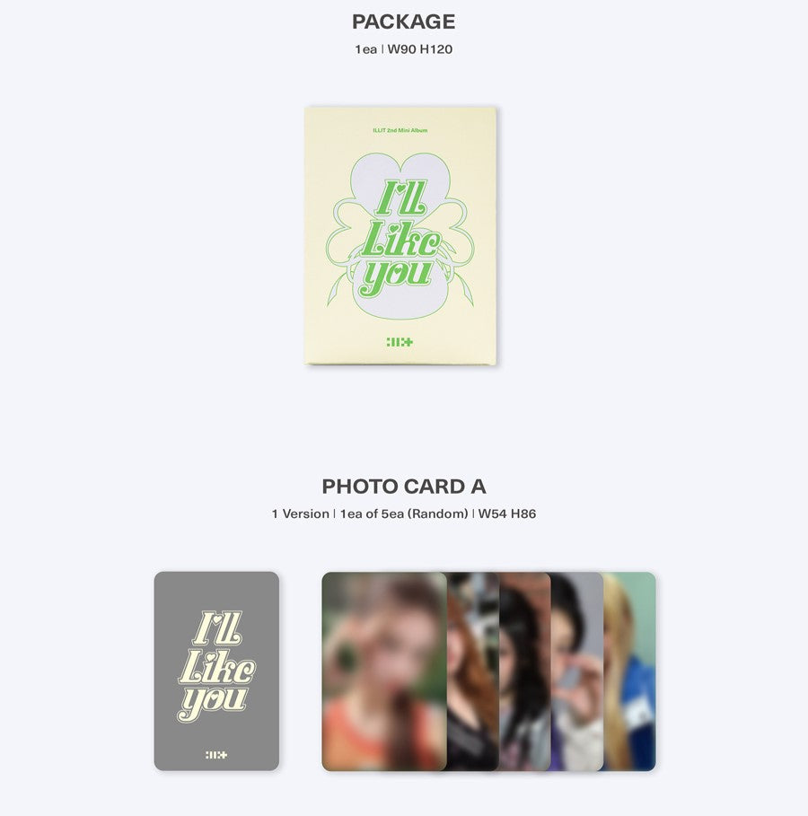 ILLIT I’LL LIKE YOU wevers ラキドロ　5種コンプ