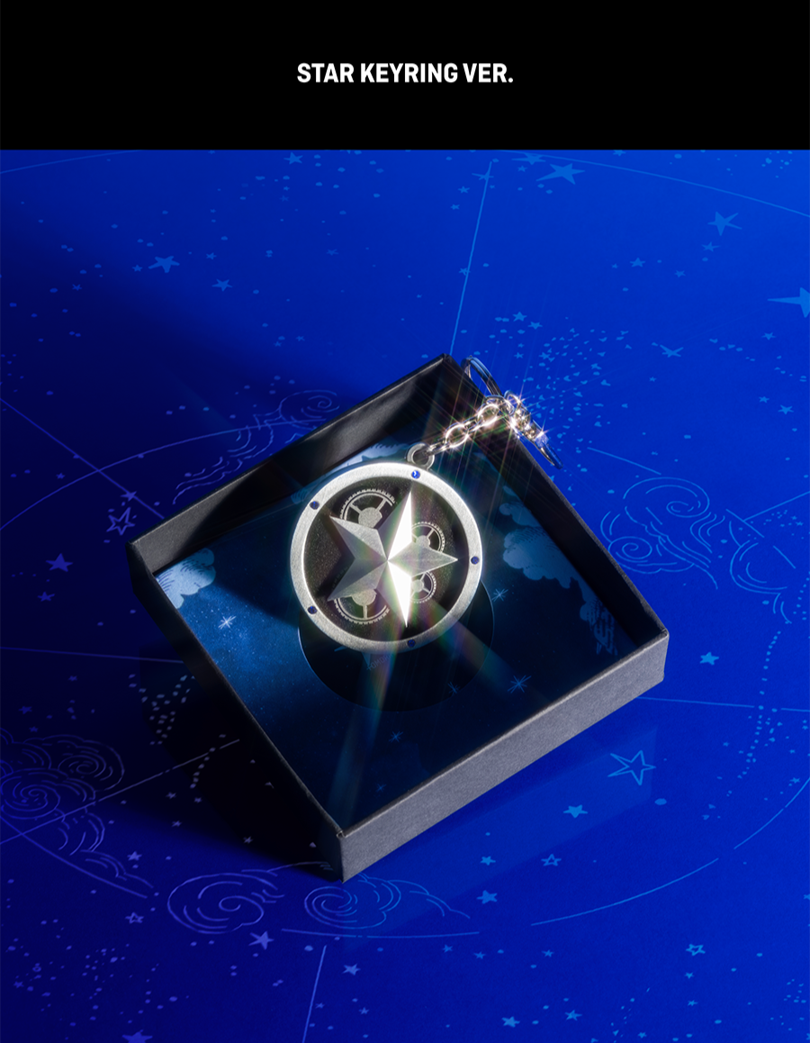 TXT (TOMORROW X TOGETHER ) -  THE STAR CHAPTER : TOGETHER [STAR KEYRING VER.]