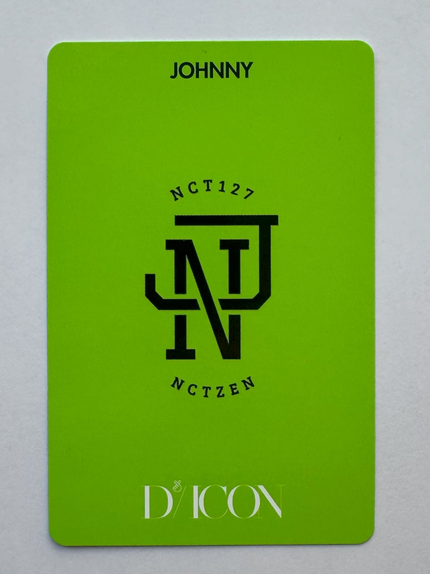 NCT 127 Johnny photocard [DICON]