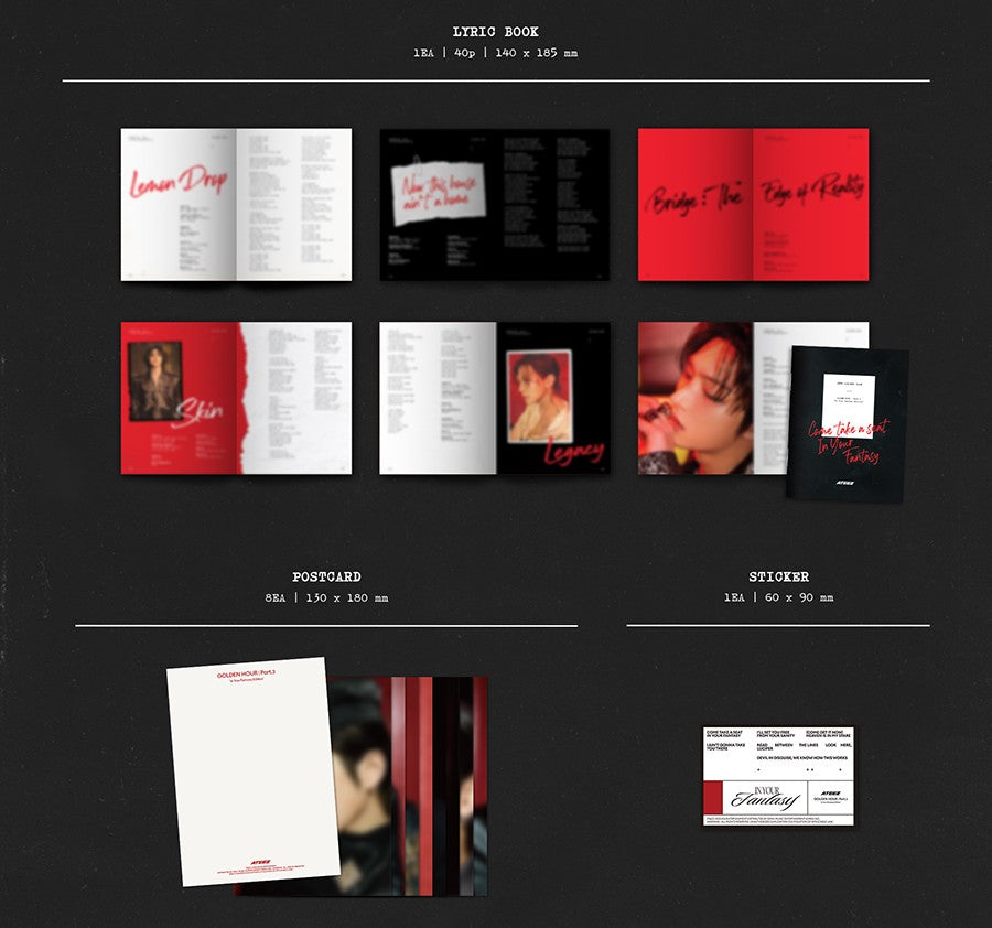 ATEEZ - GOLDEN HOUR : PART.3 ‘IN YOUR FANTASY EDITION’ [LIMITED]