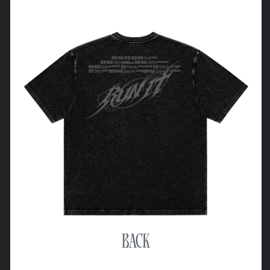 STRAY KIDS - 2026 WORLD TOUR : RUN IT [T-SHIRT VER.]