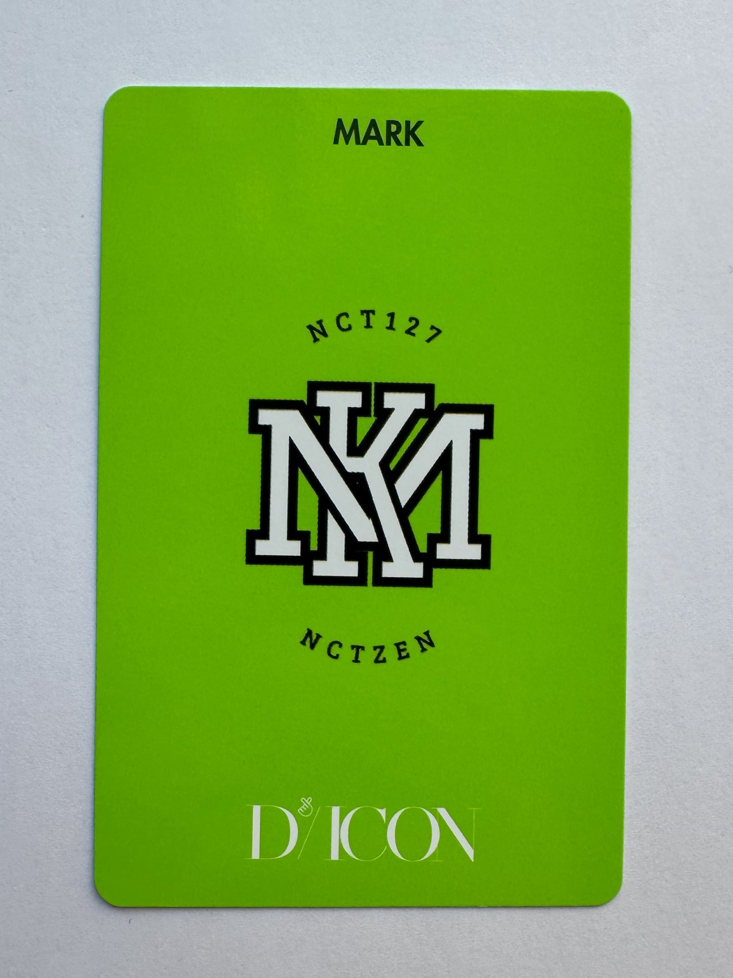 NCT 127 Mark photocard [DICON]