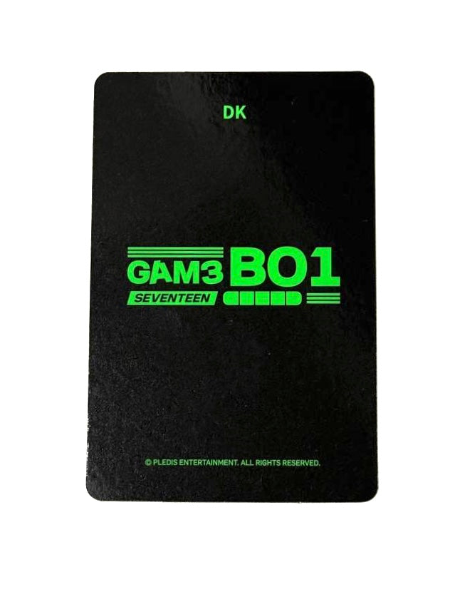SEVENTEEN DK Global 7th Fanclub Carat Membership photocard [Gam3 Bo1]