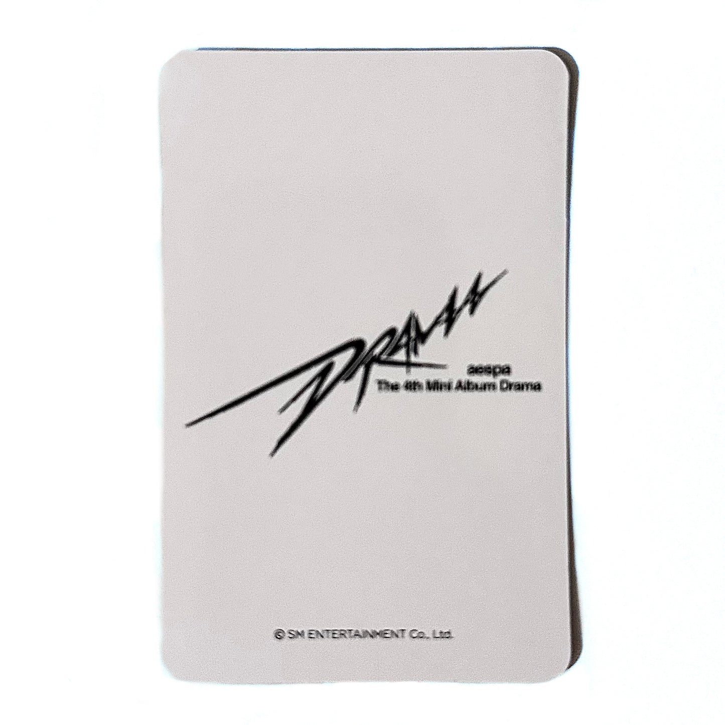 aespa Music Korea Luckydraw photocards [Drama]