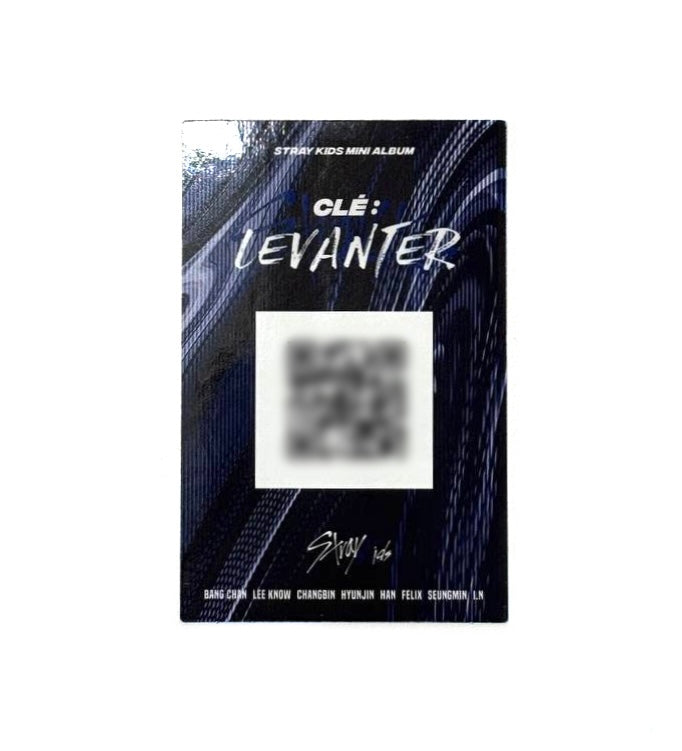 Stray Kids Felix name photocard [Levanter]