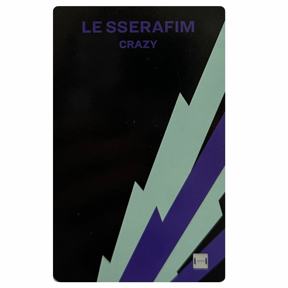 Le Sserafim Music Korea Lucky Draw Event Photocard [Crazy]