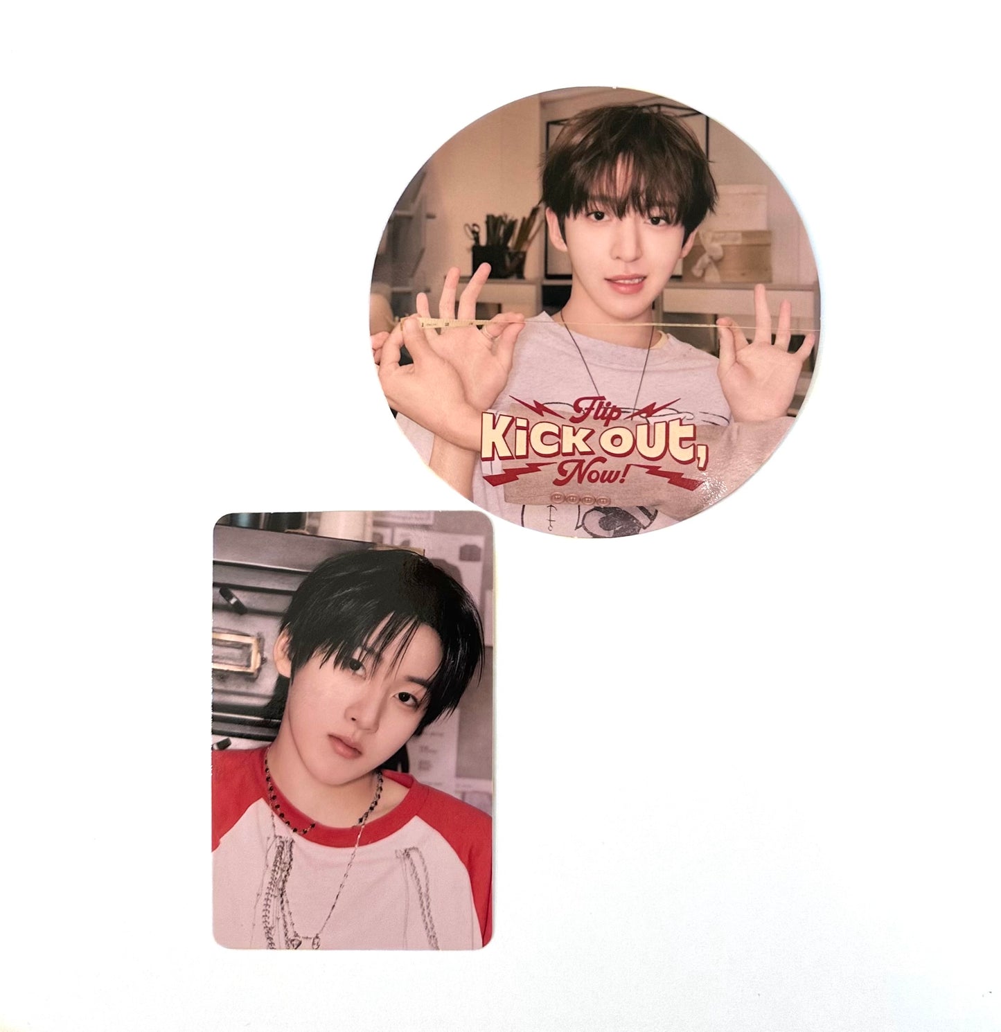 KickFlip photocard & mini coaster [Kick Out,Flip Now!]