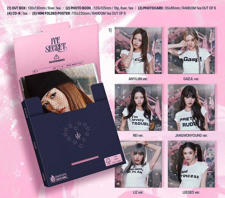 IVE - IVE SECRET [Digipack Ver. - Random Cover]