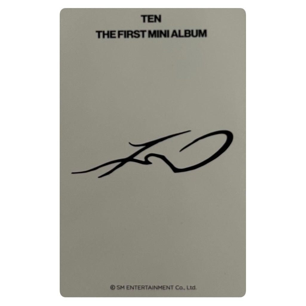 Ten (WayV) Music Korea POB Fotokarte [TEN]