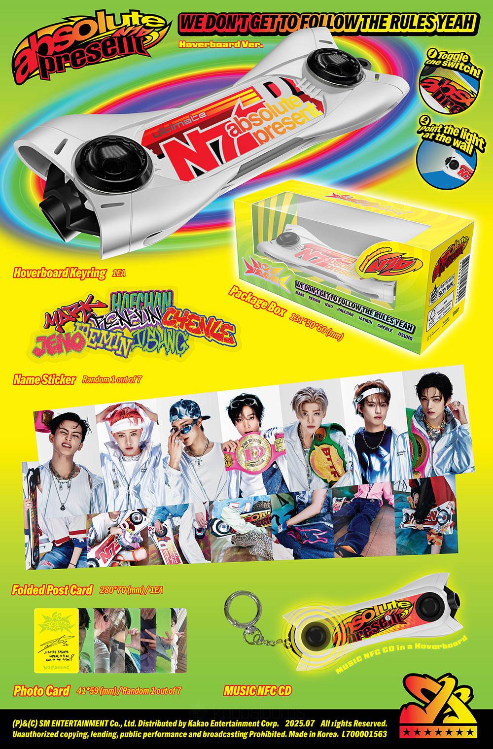NCT DREAM - GO BACK TO THE FUTURE [HOVERBOARD VER.]
