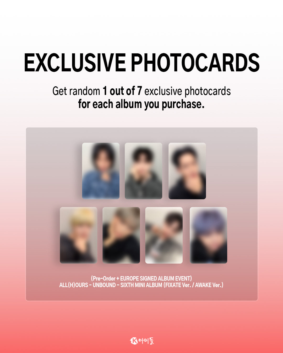 (SIGNED ALBUM EVENT) ALL(H)OURS - [UNBOUND] (PRE-ORDER)