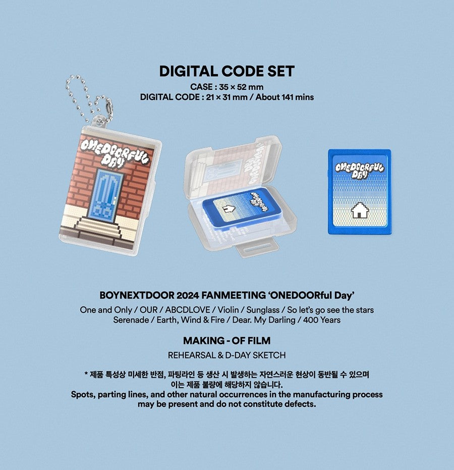 BOYNEXTDOOR - 2024 FANMEETING 'ONEDOORFUL DAY'