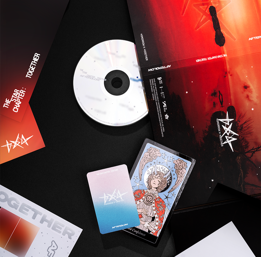 TXT (TOMORROW X TOGETHER) - THE STAR CHAPTER : TOGETHER [AFTERGLOW VER. - RANDOM MEMBER]