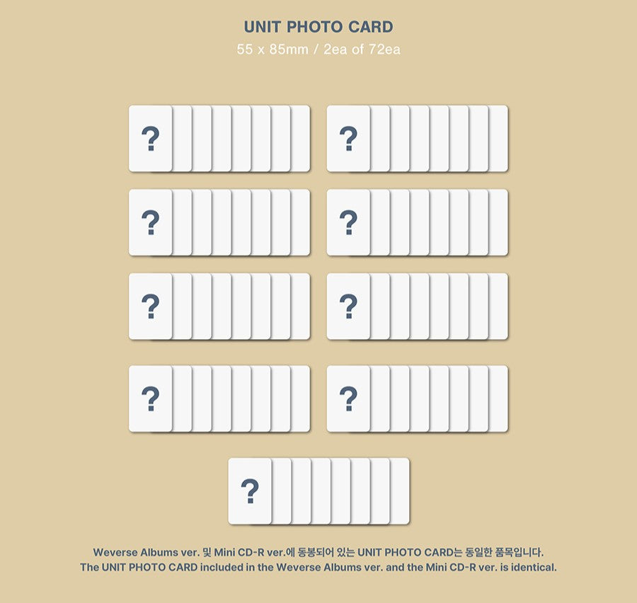 &TEAM - BACK TO LIFE [PHOTOCARD BOX (WEVERSE ALBUMS VER.)]