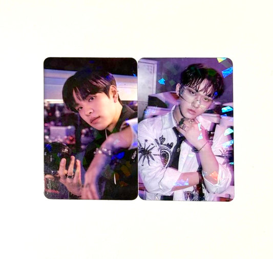 Stray Kids Glitter photocards [Christmas Evel]