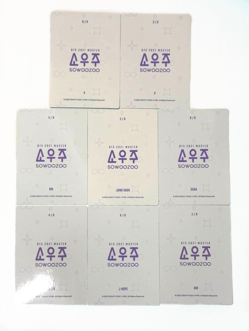 BTS photocards [Sowoozoo]