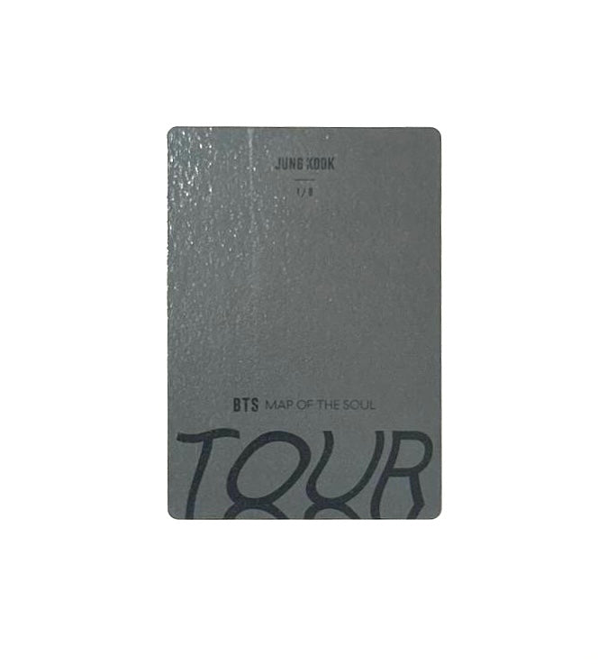BTS Jungkook photocard [Map of the Soul Tour]