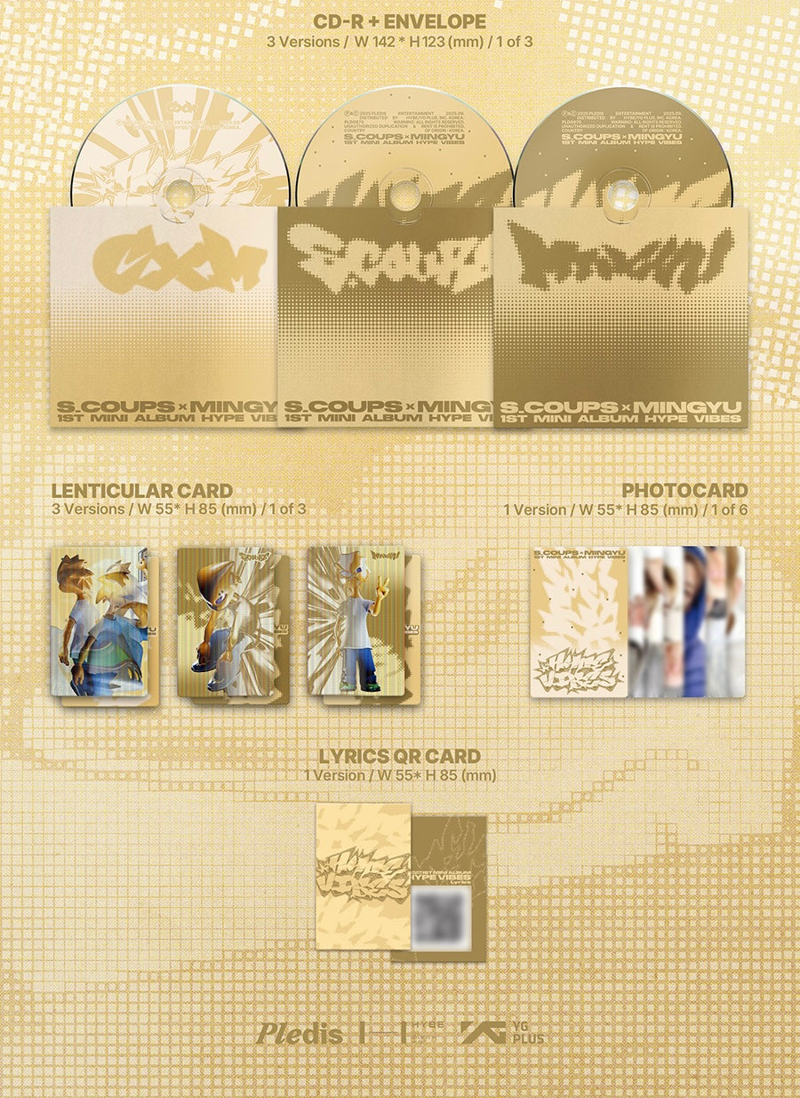 S.COUPS X MINGYU - HYPE VIBES [COMPACT VER.]