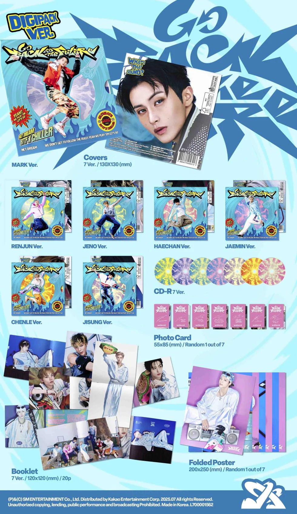 NCT DREAM - GO BACK TO THE FUTURE [DIGIPACK VER.]