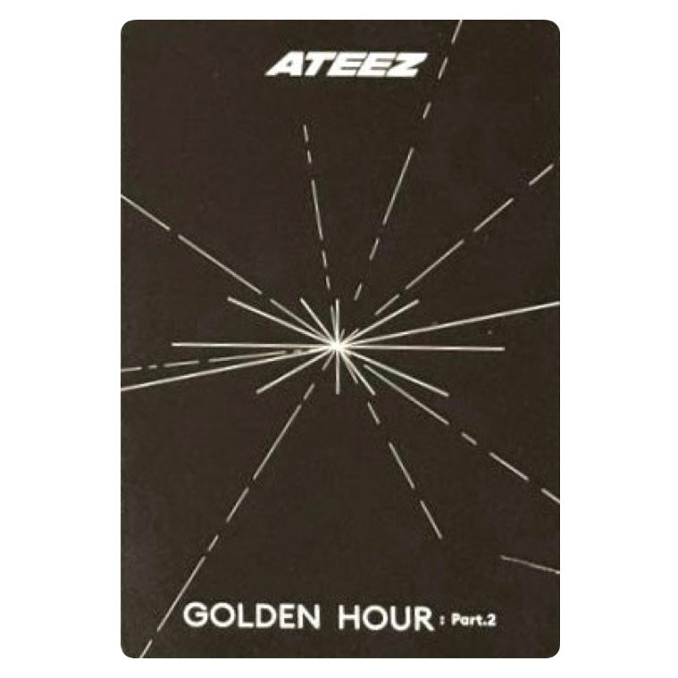 ATEEZ photocards [Golden Hour : Part.2 (digipack ver.)]