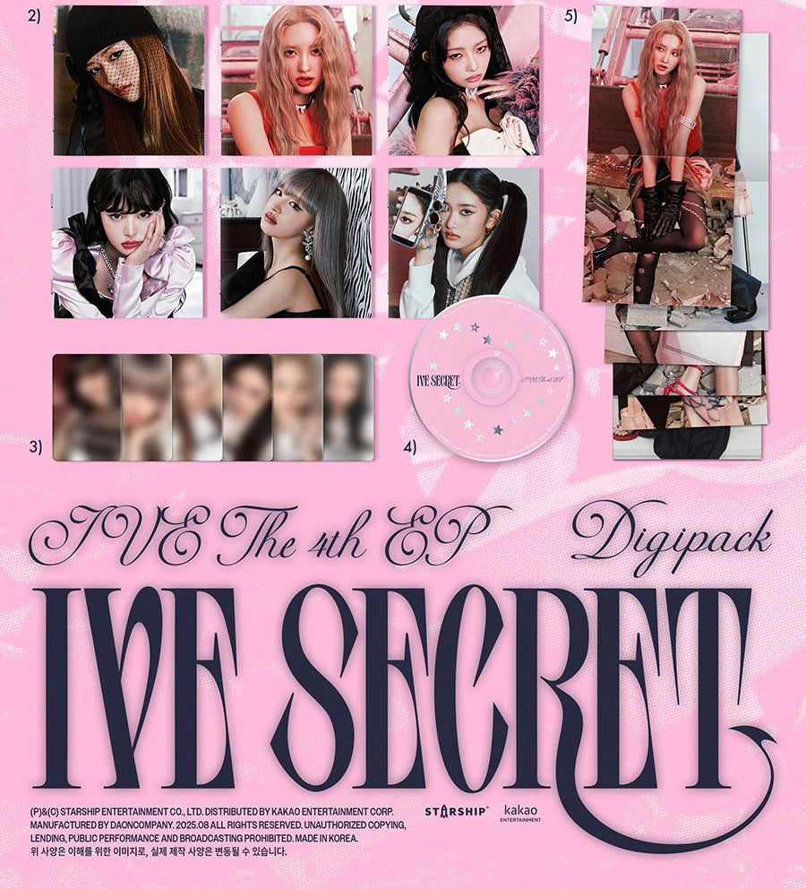IVE - IVE SECRET [Digipack Ver. - Random Cover]