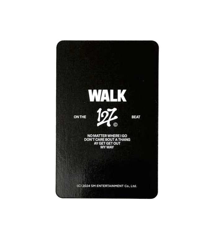 NCT 127 Haechan & Jungwoo unit Pop-Up store photocard [Walk:On The Beat]