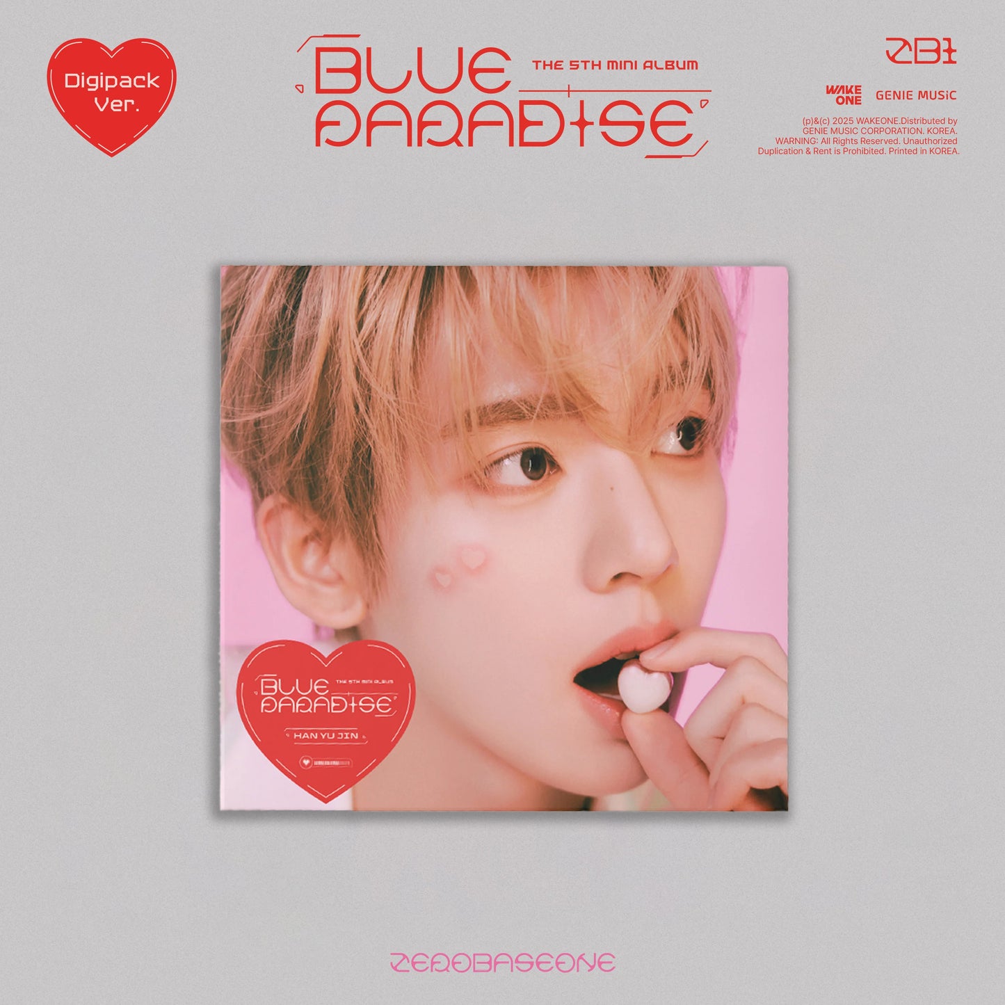 ZEROBASEONE - BLUE PARADISE [DIGIPACK VER.]