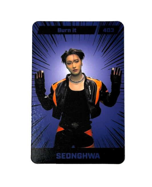 ATEEZ Seonghwa Double-Sided photocard [The World EP.2 : Outlaw]