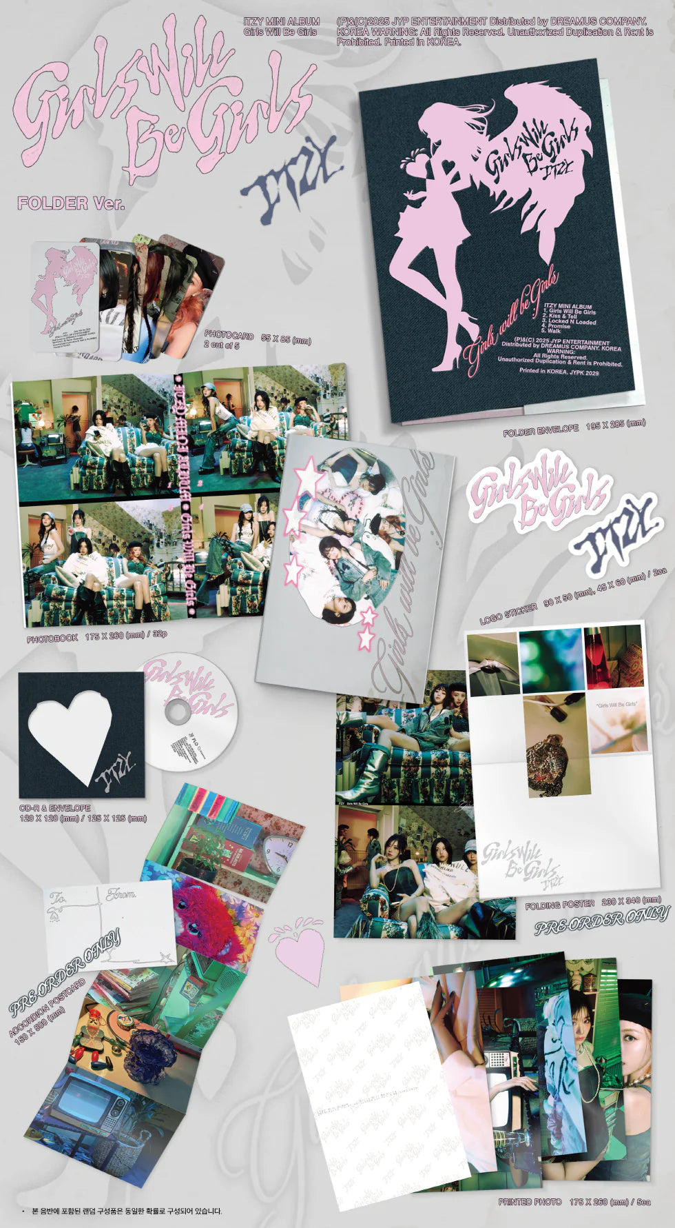 ITZY - GIRLS WILL BE GIRLS [FOLDER VER.]