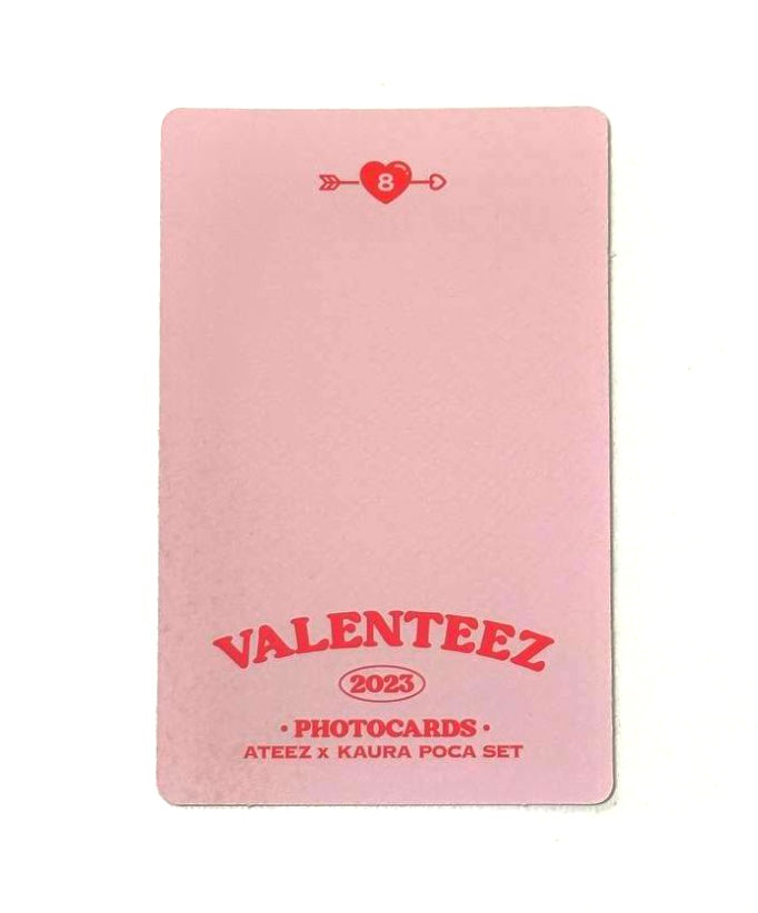 ATEEZ Jongho photocard [Ateez X Kaura 2023 “Valenteez”]