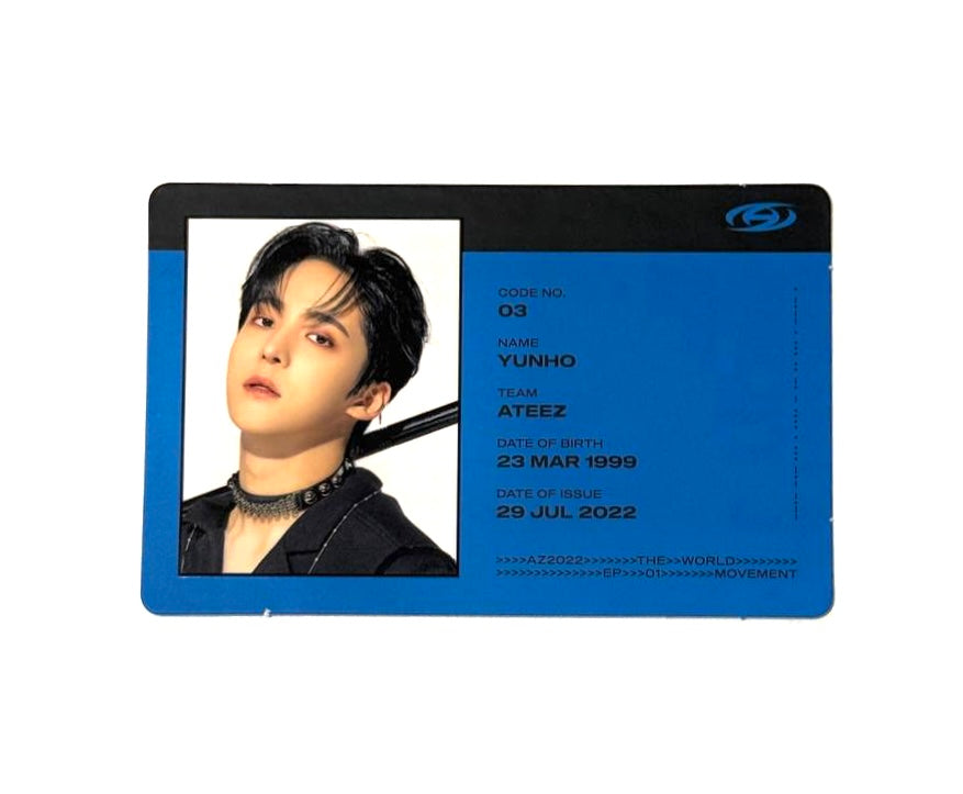 ATEEZ ID Card [The World EP.1 : Movement] – K-SEONG