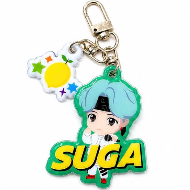BTS Tinytan Tēlu Atslēgu Piekariņš